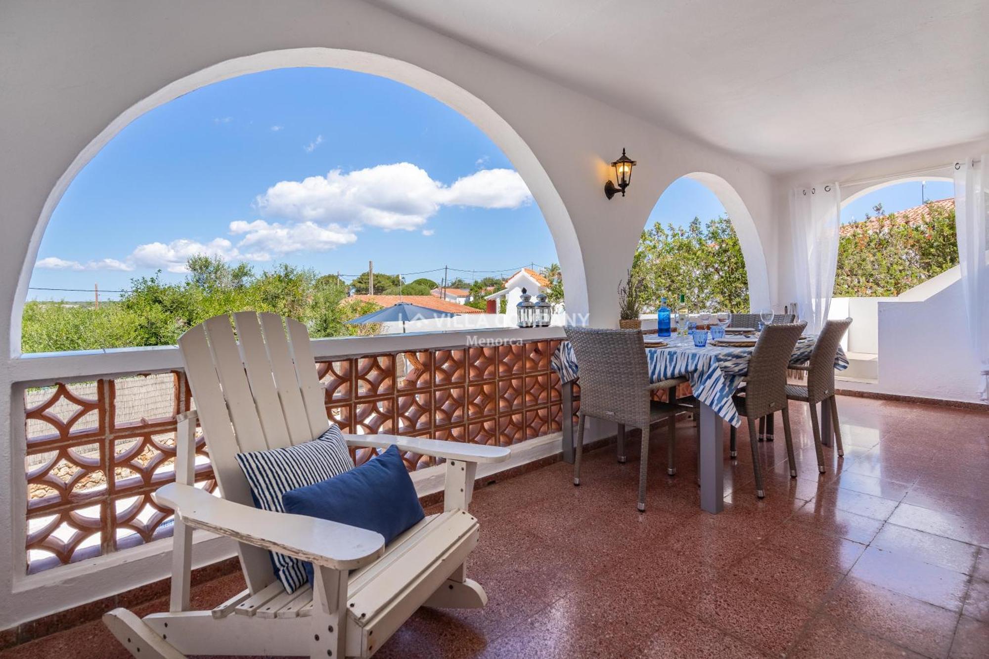 Villa Caterina Cala En Porter  Buitenkant foto