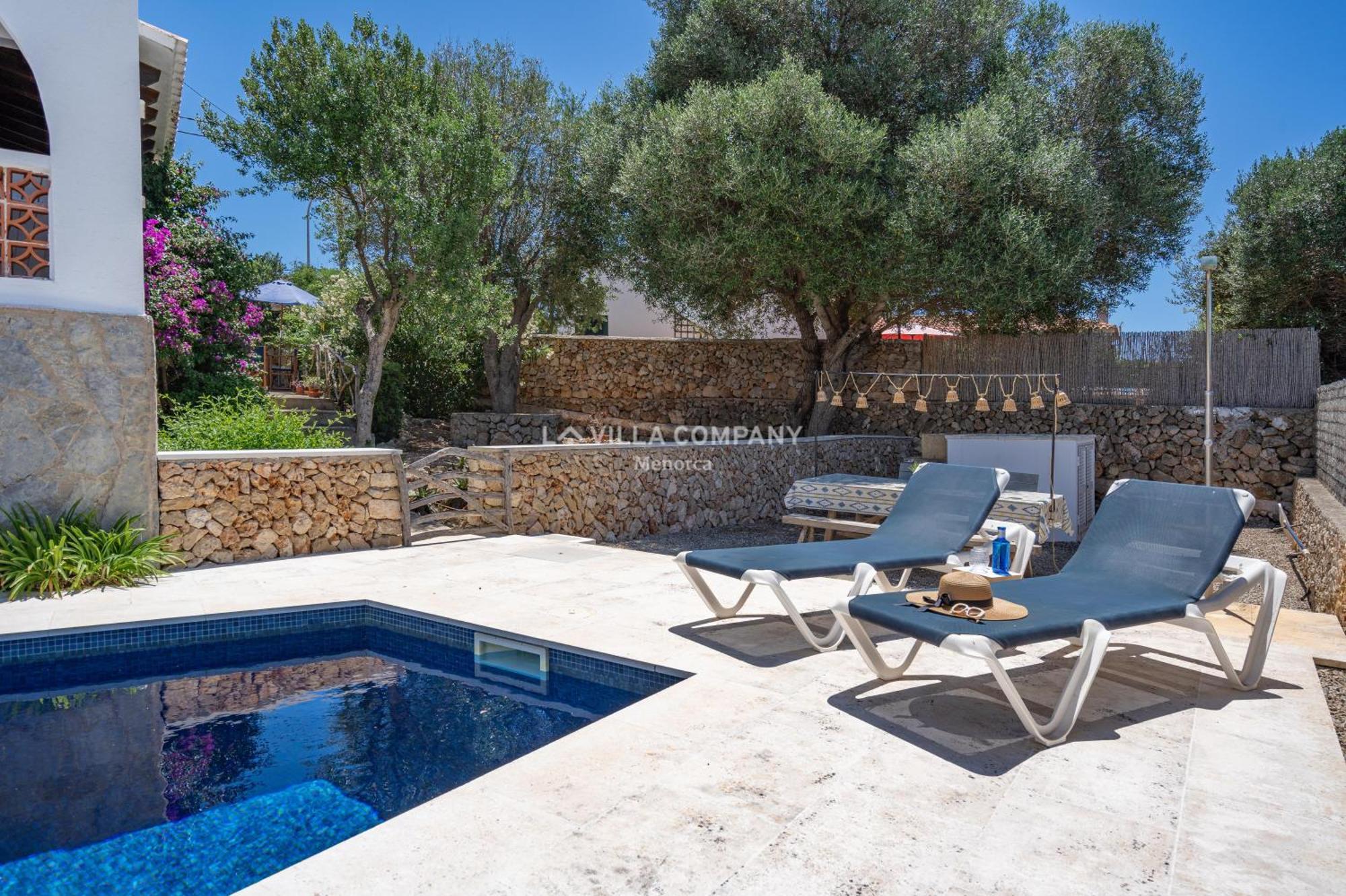 Villa Caterina Cala En Porter  Buitenkant foto