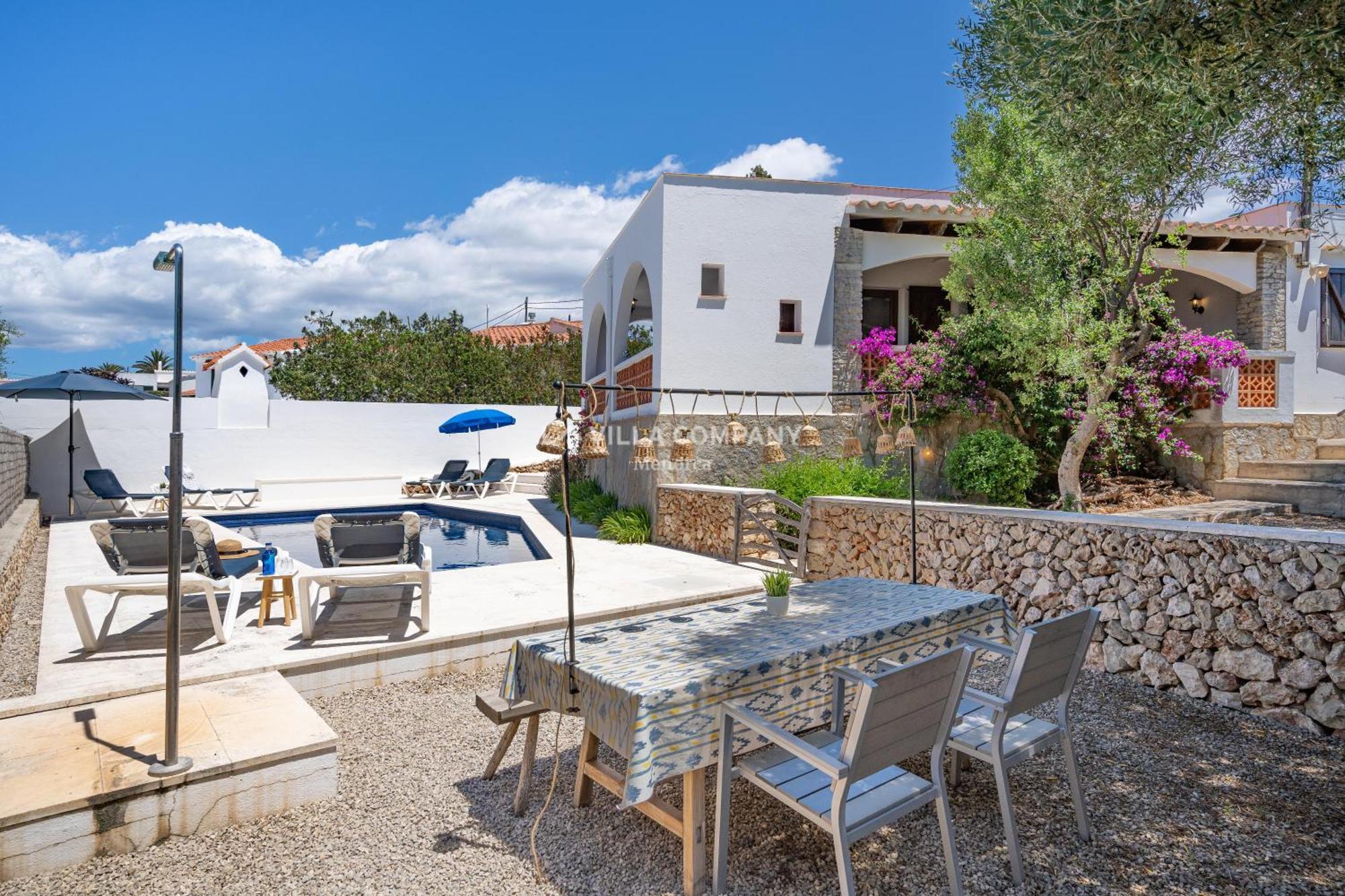 Villa Caterina Cala En Porter  Buitenkant foto