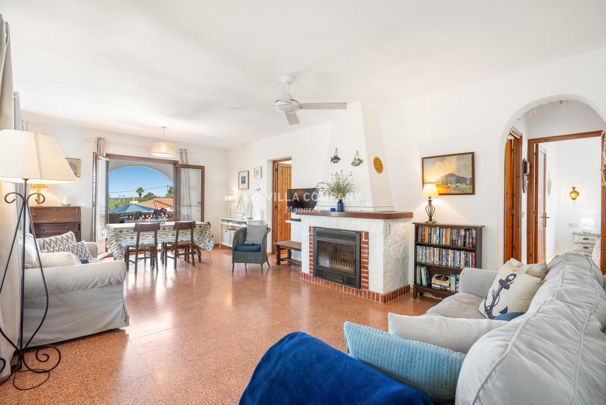 Villa Caterina Cala En Porter  Buitenkant foto