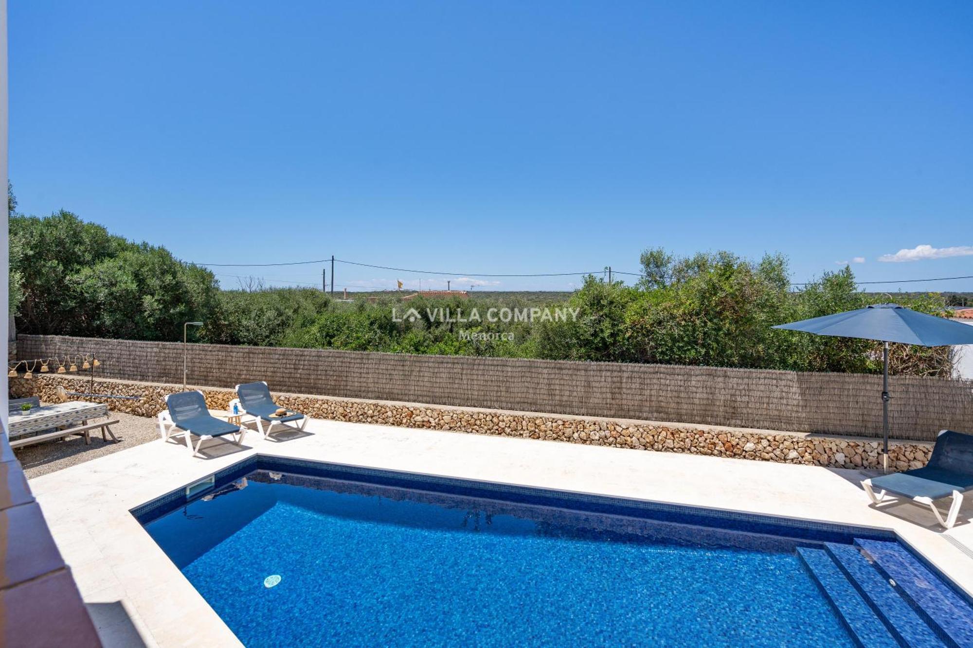 Villa Caterina Cala En Porter  Buitenkant foto