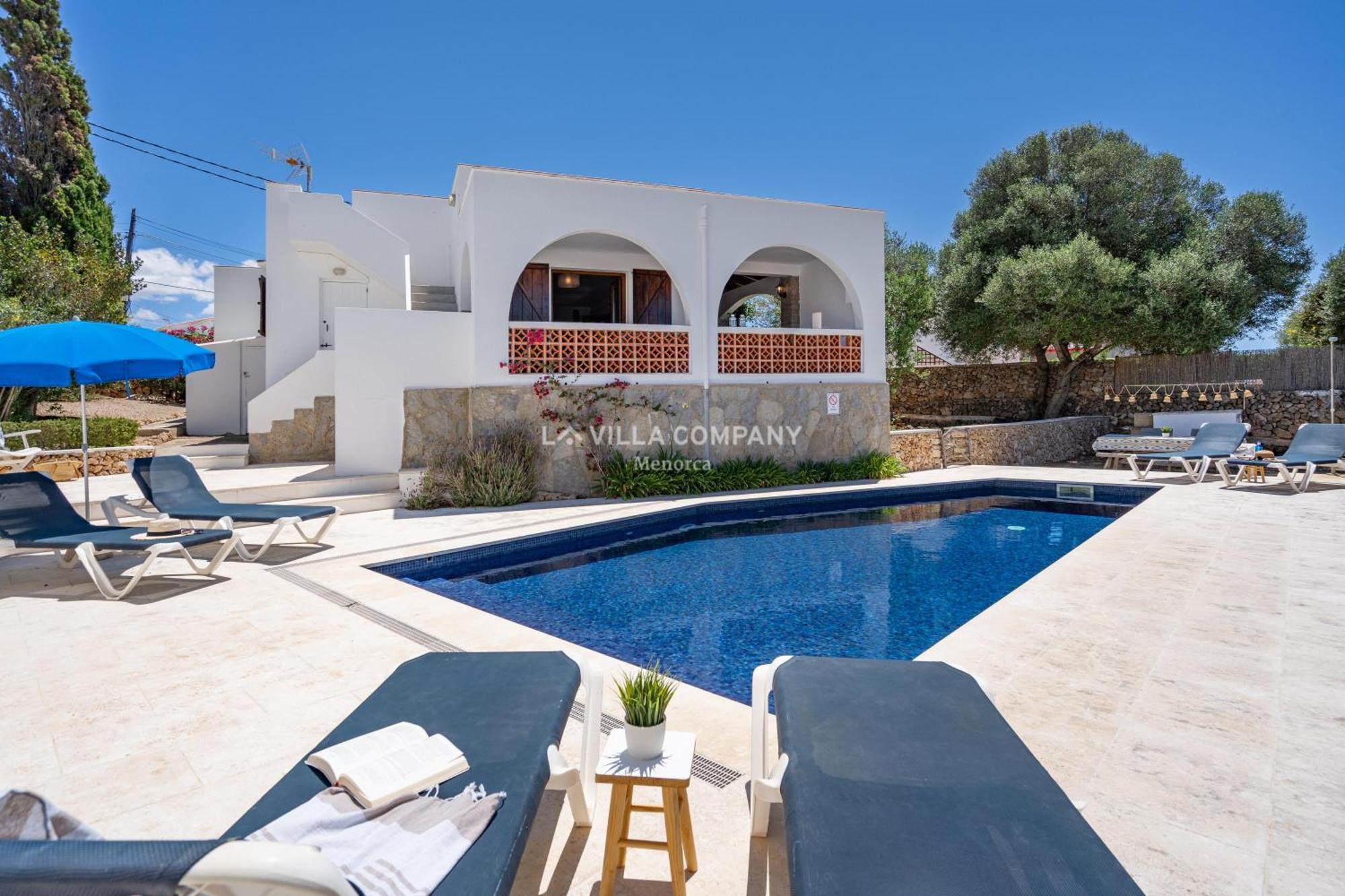 Villa Caterina Cala En Porter  Buitenkant foto